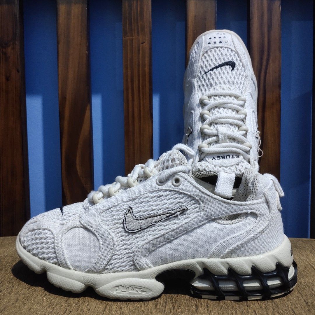 Nike x stussy air zoom blue clearance