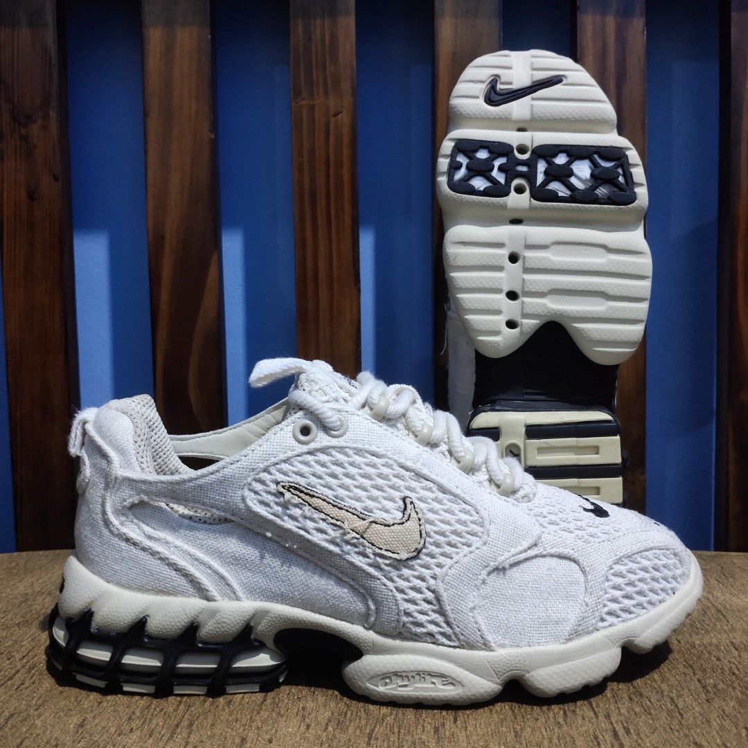 Nike x stussy air zoom blue clearance