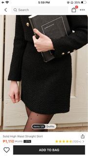 Shein Tweed Skirt