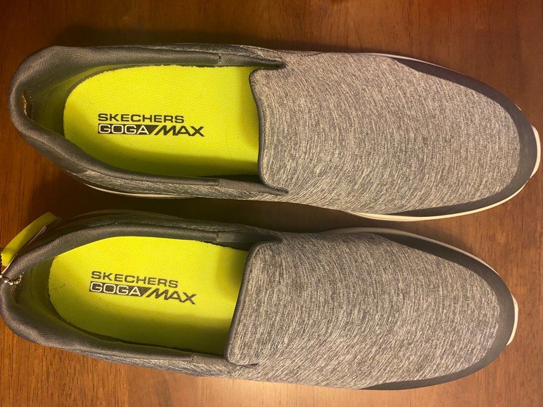 Skechers goga max mens yellow sales