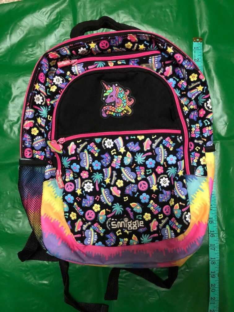 Smiggle School Backpack Unicorn