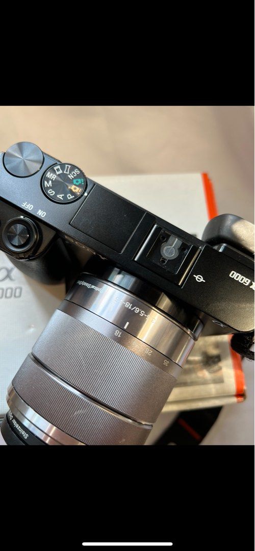 Sony A6000 with lens and filter, Photography, Cameras on Carousell