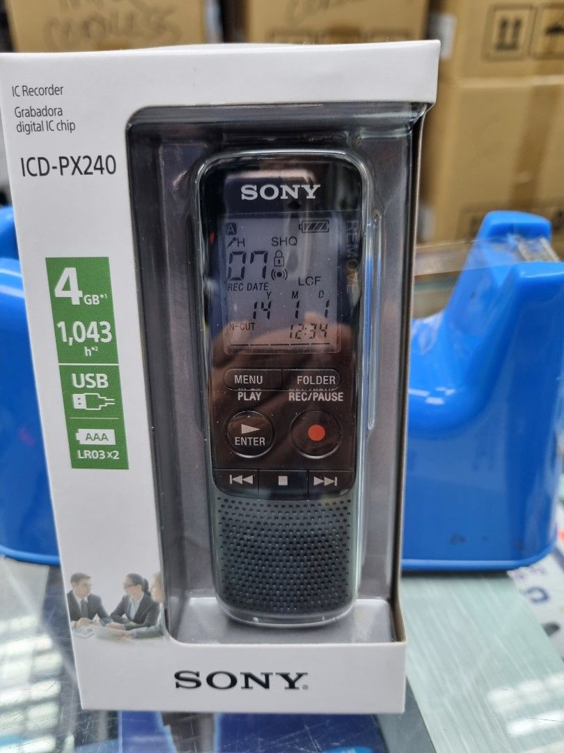 SONY  ICD PX 240 DIGITAL  VOICE RECORDER628630861208341120