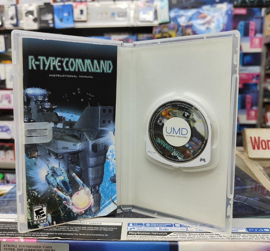 PSP R-type Command, Video Gaming, Video Games, PlayStation on Carousell
