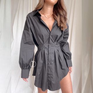 Spring summer style nez shirt dress
