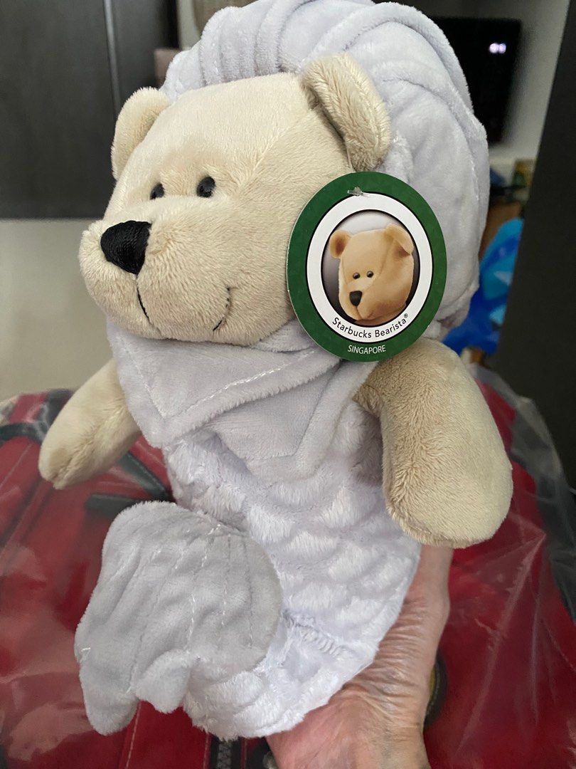 Starbucks Bearista Merlion plush toy, Hobbies & Toys, Toys & Games on