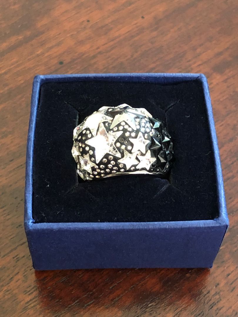Swarovski crystal star ring online