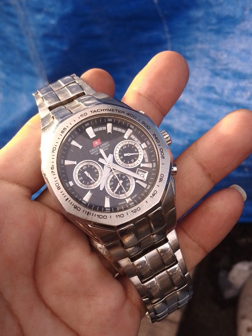 Jam tangan swiss army dhc+ chronograph online
