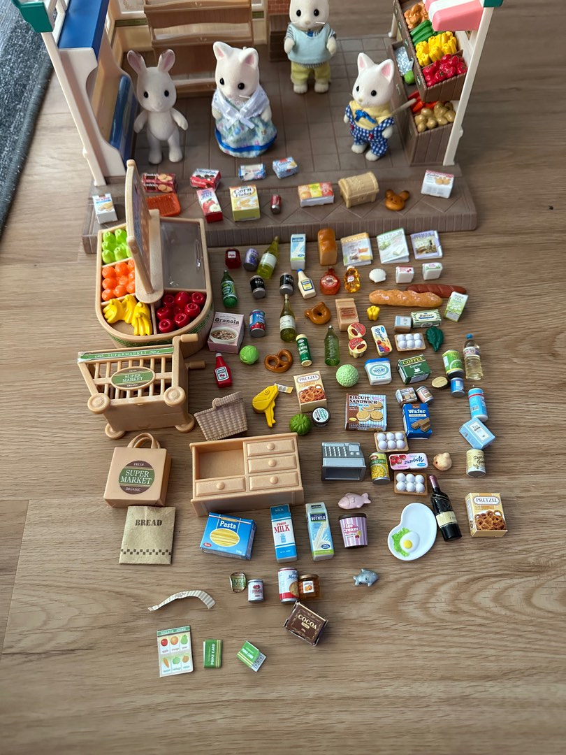 Sylvanian hot sale families supermarket