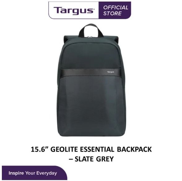 Targus Geolite Essential 15.6" Laptop Backpack Slate Grey (Usual