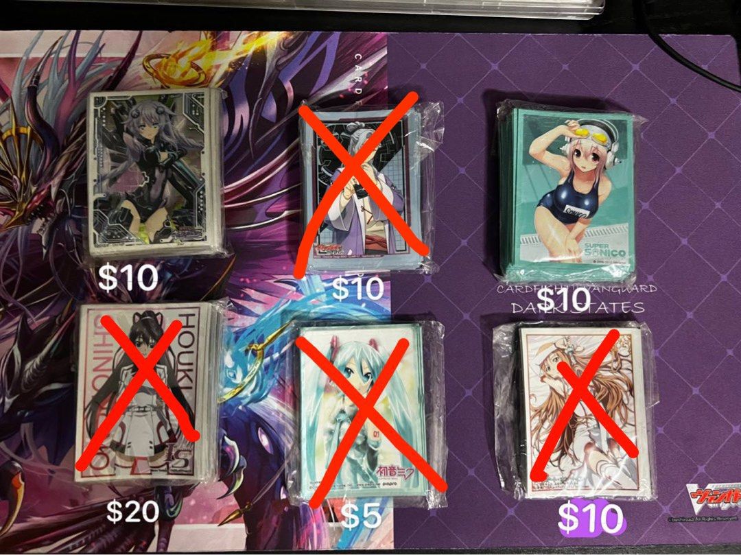super sonico card sleeves the Animation Anime Girl Character Game Collection SoniAni Stage Outfit Juguetes y Juegos Character Sleeve Collection - Super