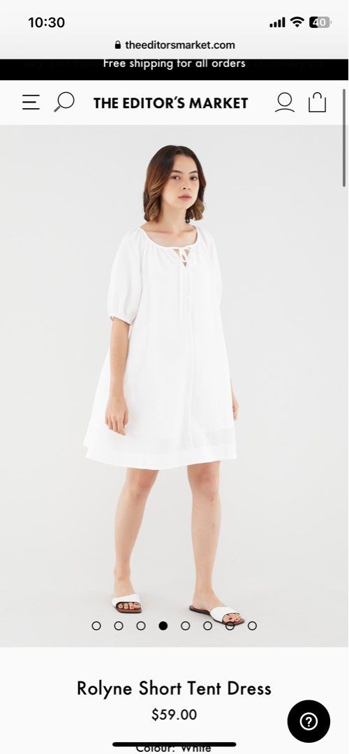 TEM Rolyne Short Tent Dress Women s Fashion Dresses Sets