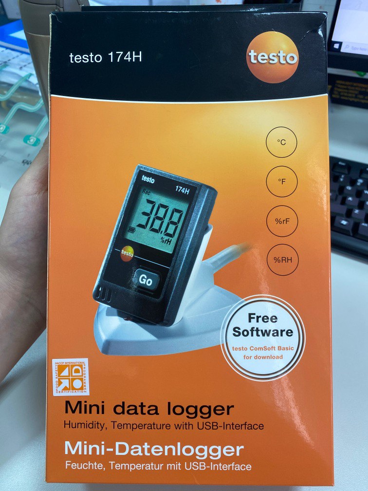 Data Logger Testo 174 H Per Temperatura E Umidità - Mini, Con USB E Software Gratuito - Foto 4