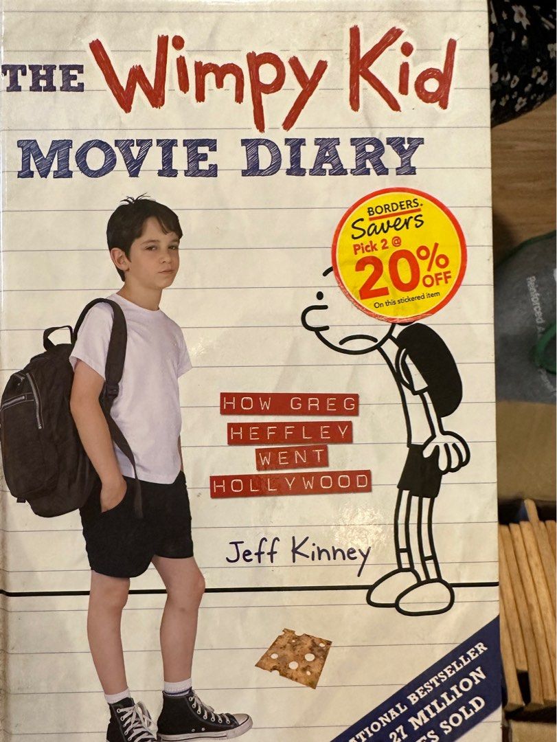 The Wimpy Kid Movie Diary Book (Jeff Kinney), Hobbies & Toys