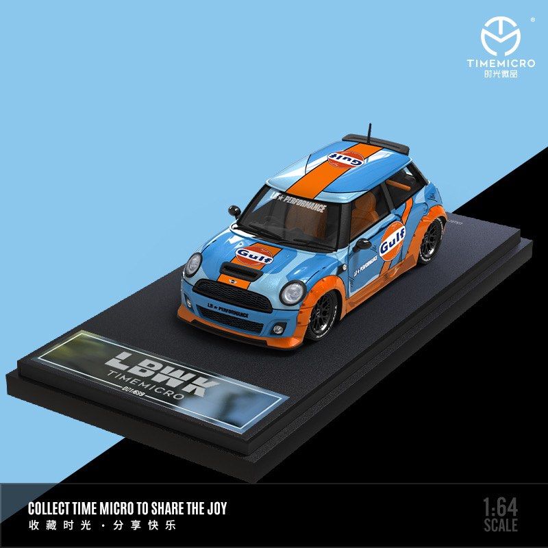 Time Micro 1/64 – Mini Cooper S LBWK Ltd 999 – Voiture Miniature Moulée