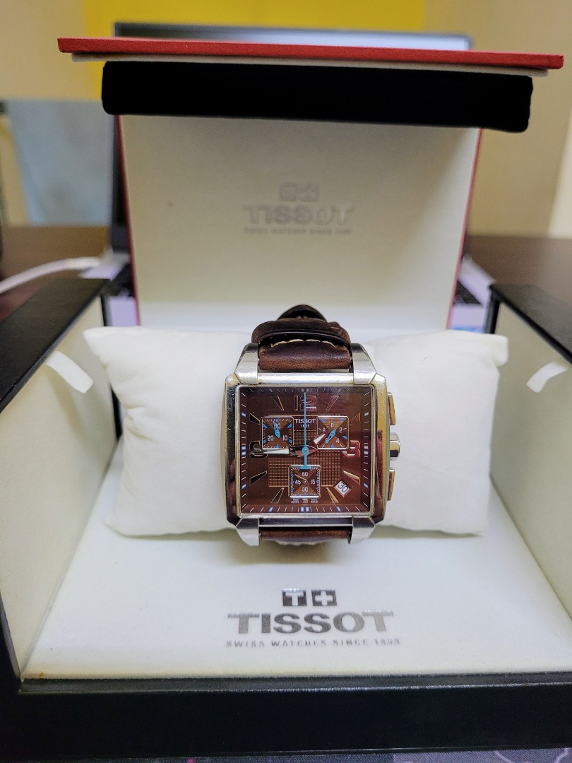 Tissot clearance quadrato chronograph