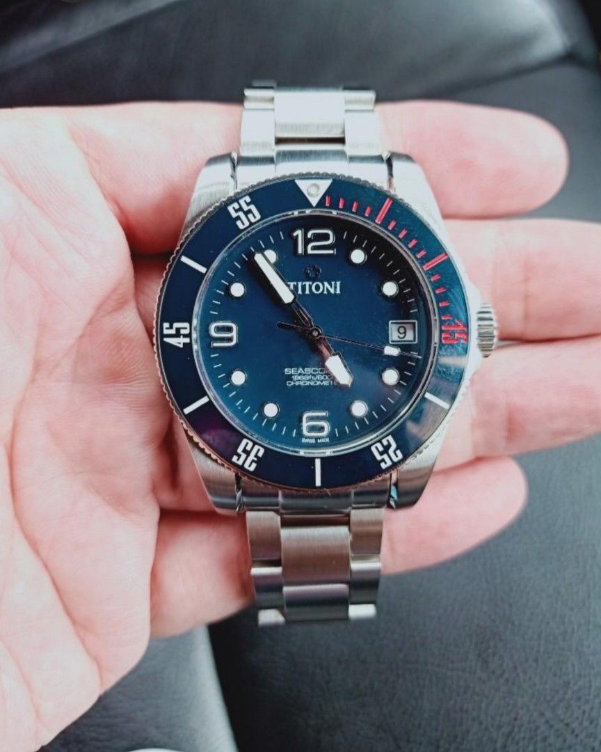 Titoni Seascoper 600 42mm Luxury Watches on Carousell