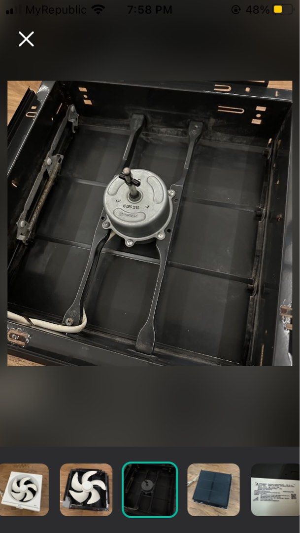 Toilet ventilation fan, TV & Home Appliances, Air Purifiers