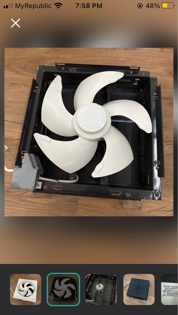 Toilet ventilation fan, TV & Home Appliances, Air Purifiers