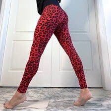 Topshop leopard print leggings best sale