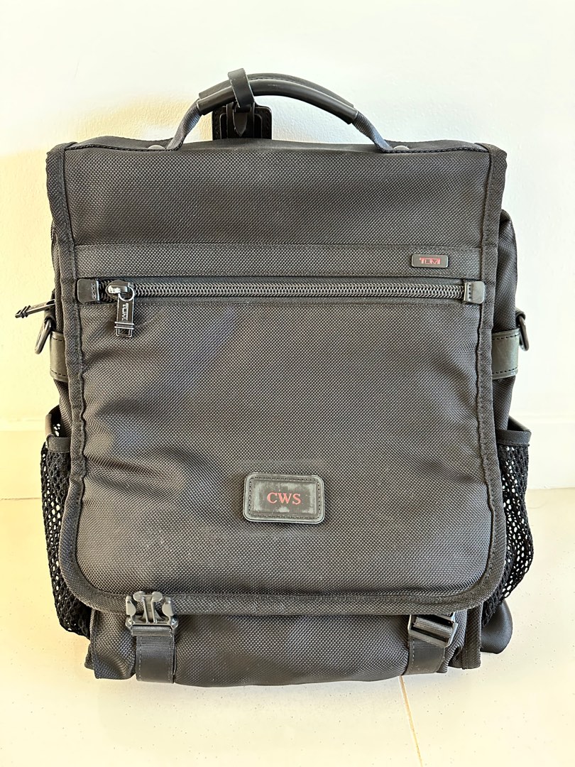 Tumi Alpha Laptop Backpack, Men's Fashion, Bags, Backpacks on Carousell