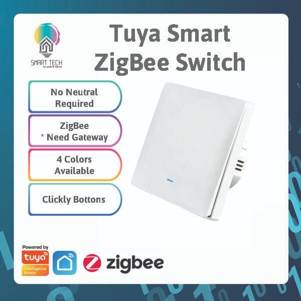 All in One] Without Neutral & with Neutral Wire, Without Capacitor, Zigbee  Smart Light Switch Smartlife Tuya Alexa Google Home - China WiFi Switch,  Smart Switch