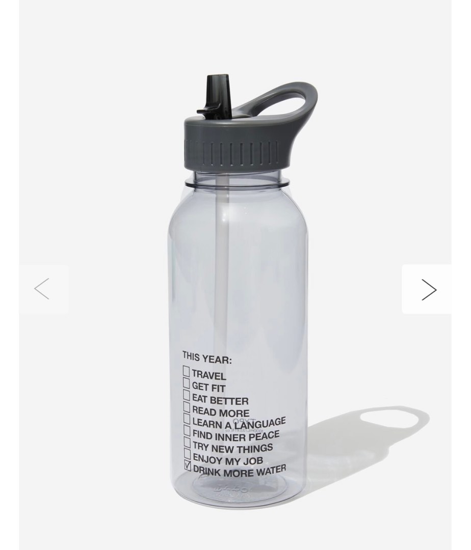 Typo Bottle, Furniture & Home Living, Kitchenware & Tableware, Water