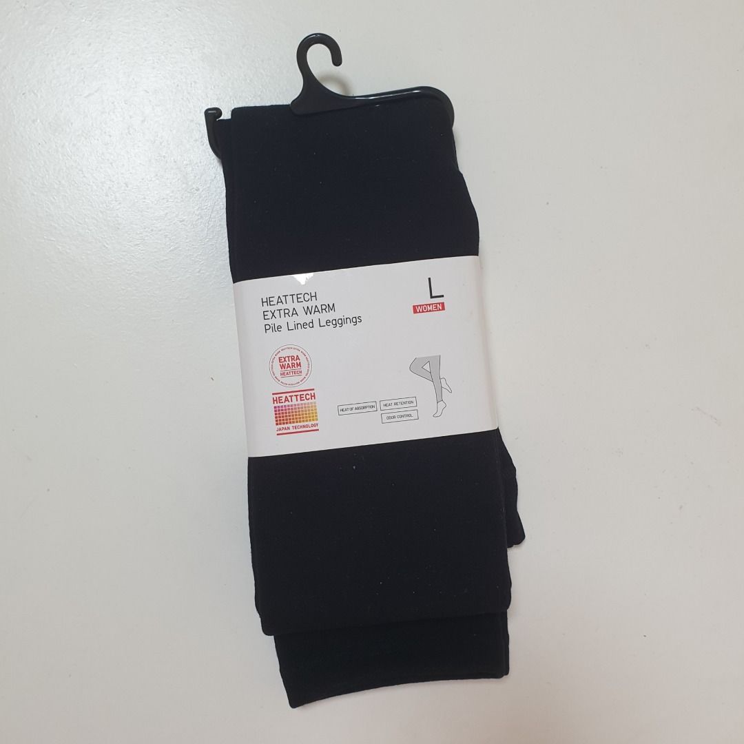 Heattech pile lined leggings sale