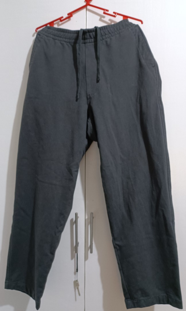 UNIQLO Washed Jersey Ankle Pants on Carousell