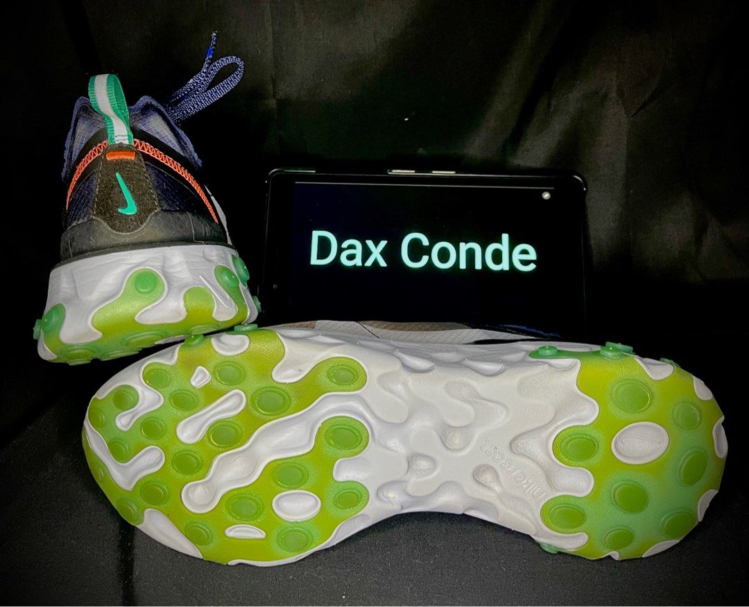 US 8.5 Nike React Element Neptune Green