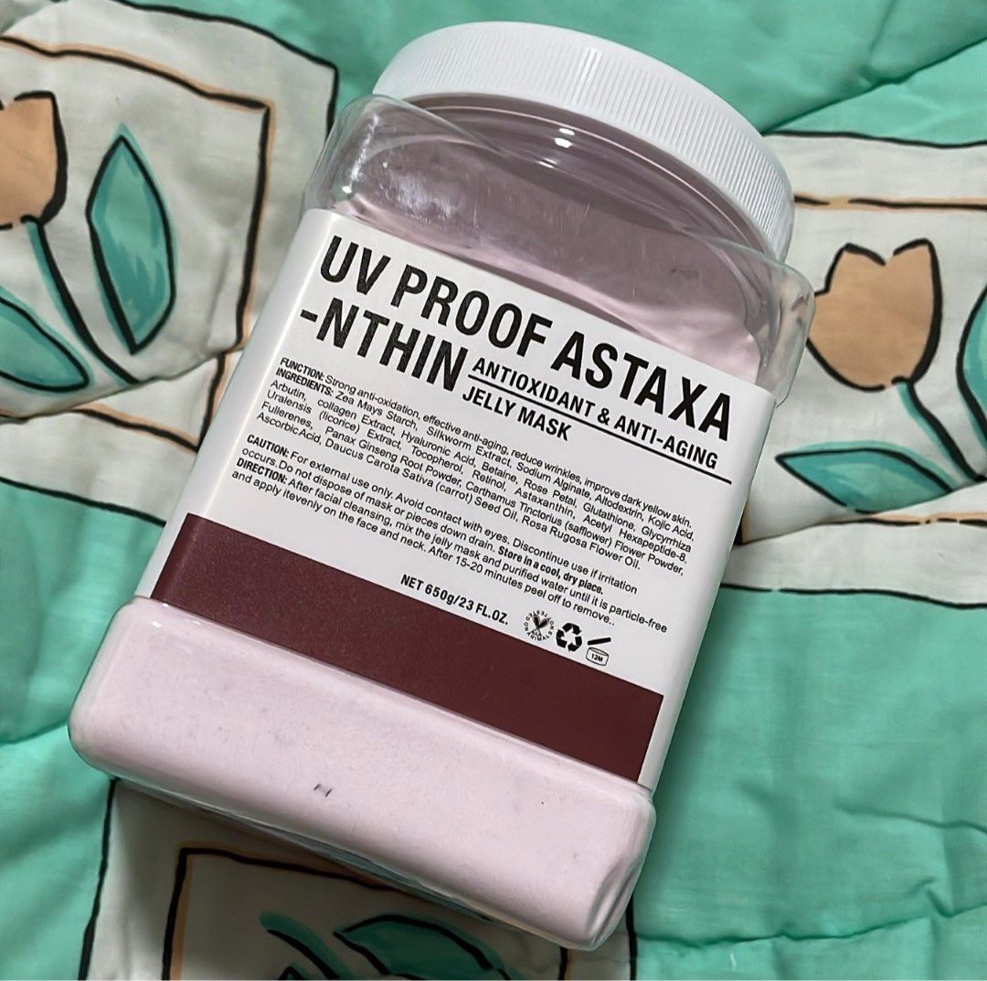 UV Proof Astaxanthin Jelly Mask, Beauty & Personal Care, Face, Face