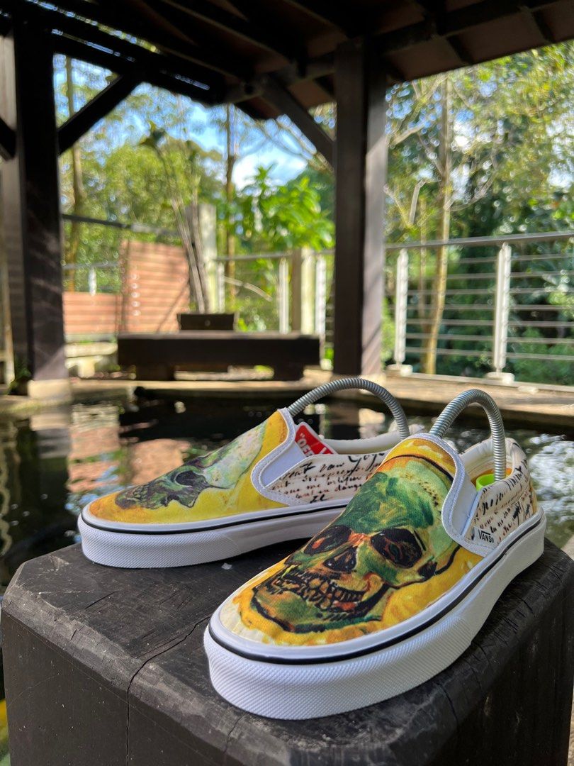 Vincent van gogh skull vans top