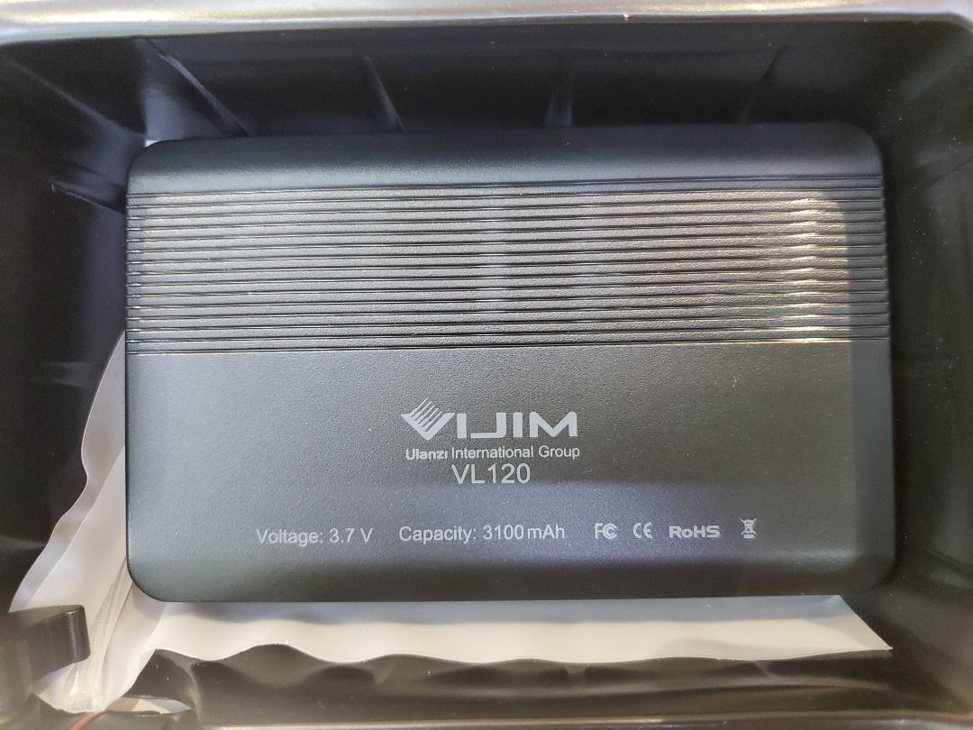 VIJIM LED Tabletop Video Lighting Kit Combo1 VL120, Photography