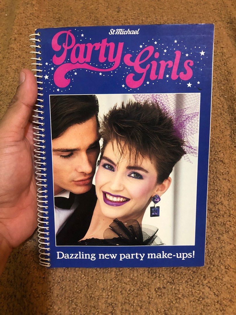 Vintage Party Girls Makeup Guide Book