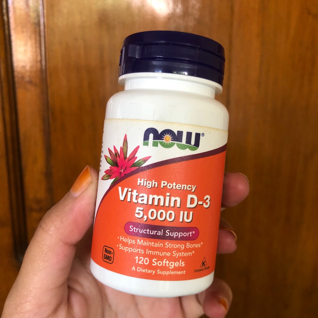 Vitamin D3 5000 IU, Kesehatan & Kecantikan, Kulit, Sabun & Tubuh di ...