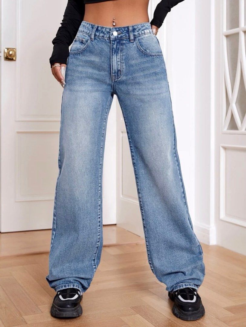 Shein hotsell jean large