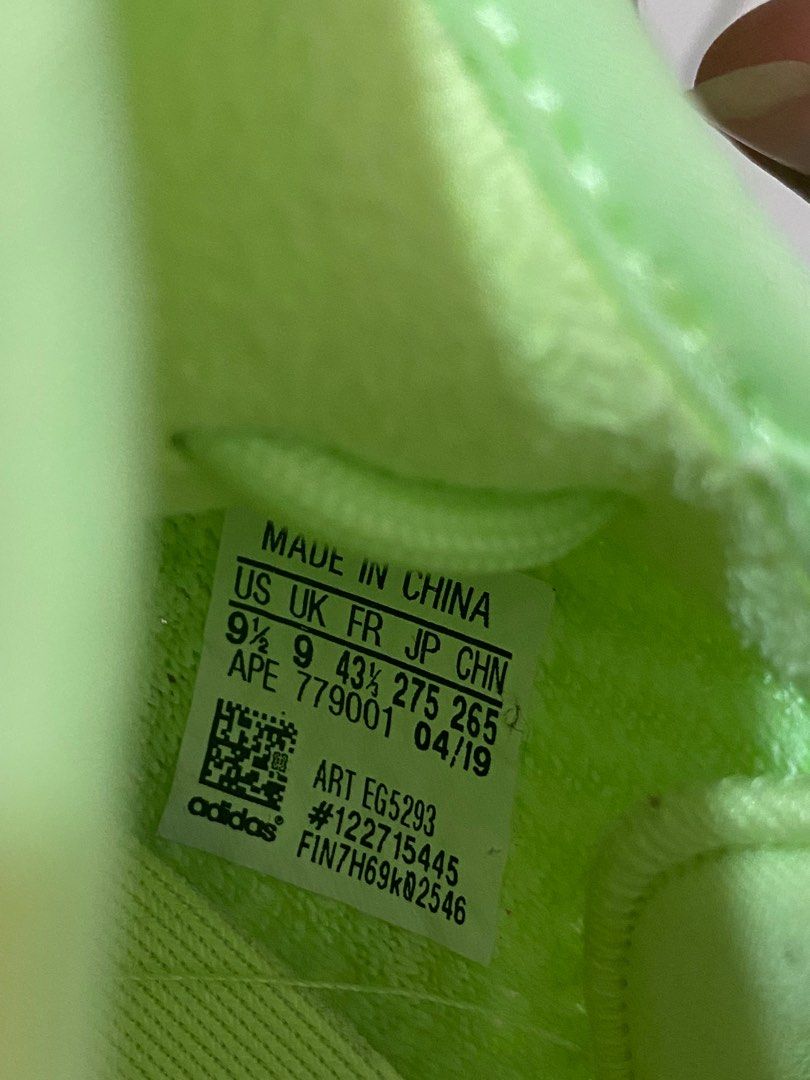 Yeezy 350 v2 glow in the dark Men s Fashion Footwear Sneakers