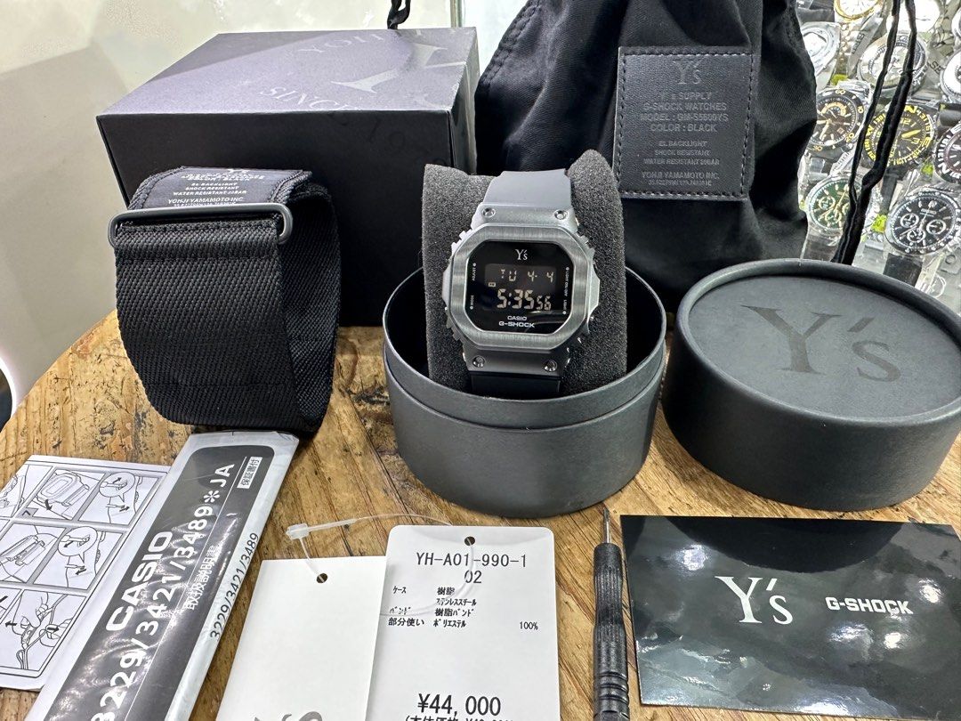 Y´s x G-SHOCK]GM-S5600YS-1 ワイズ Gショック 購入 www.grandpalace.co.zm