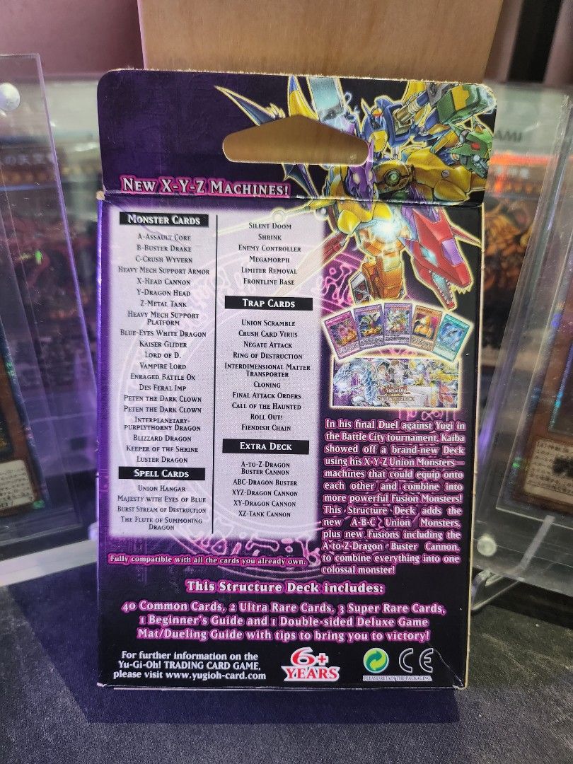 YUGIOH STRUCTURE DECK SETO KAIBA TCG 1ST EDITION *SEALED*, Hobbies & Toys,  Toys & Games on Carousell
