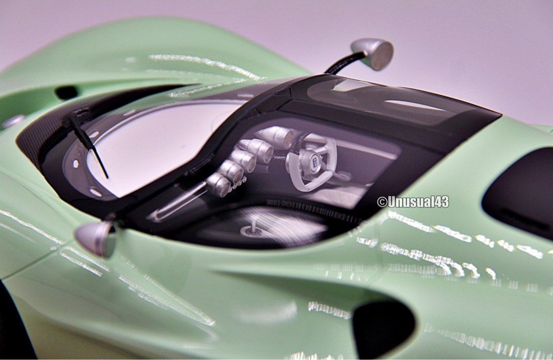 1/18th Peako Model De Tomaso P72 Le Mans Classic Model Green #72