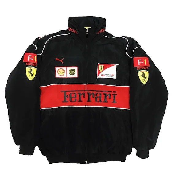 2021 FERRARI Black Embroidery EXCLUSIVE JACKET WINDBREAKER suit F1 team  racing, Men's Fashion, Coats, Jackets and Outerwear on Carousell