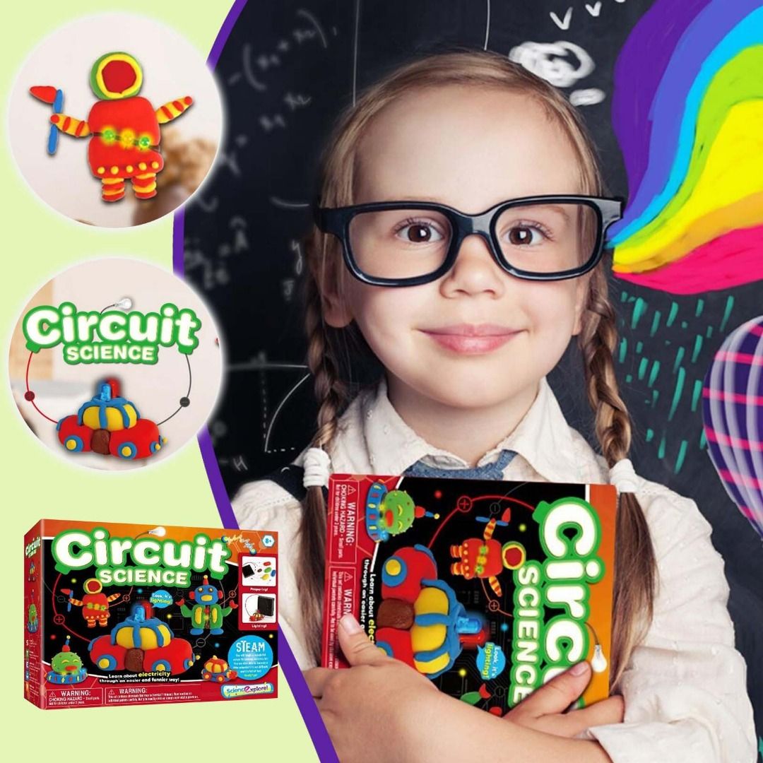 2818) EDUCATIONAL CIRCUIT SCIENCE TOY KIT FOR PRIMARY SCHOOL STUDENTS