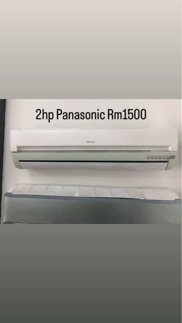 2hp Panasonic aircond, Services, Home Services, Aircon Services on