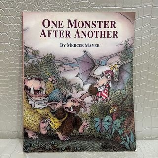 9新 One Monster After Another英文繪本 童書