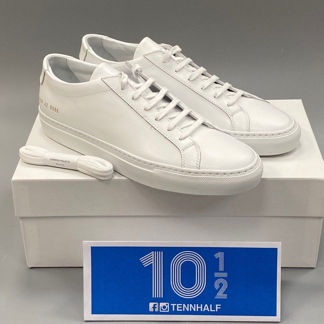 ✓現貨COMMON PROJECTS Original Achilles Low Sneakers White 男女裝