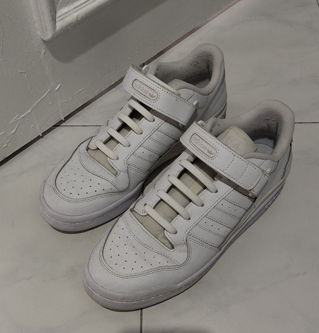 White men's outlet adidas sneakers