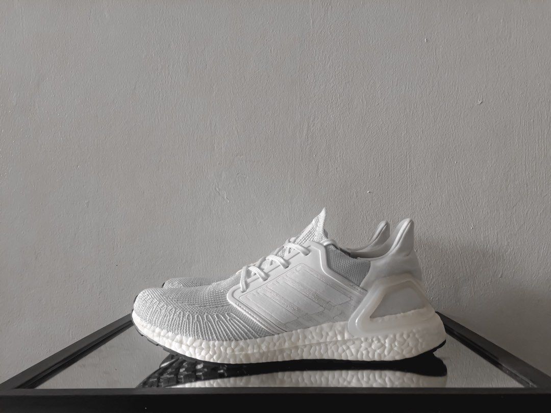 Ultra boost 20 hot sale consortium triple white
