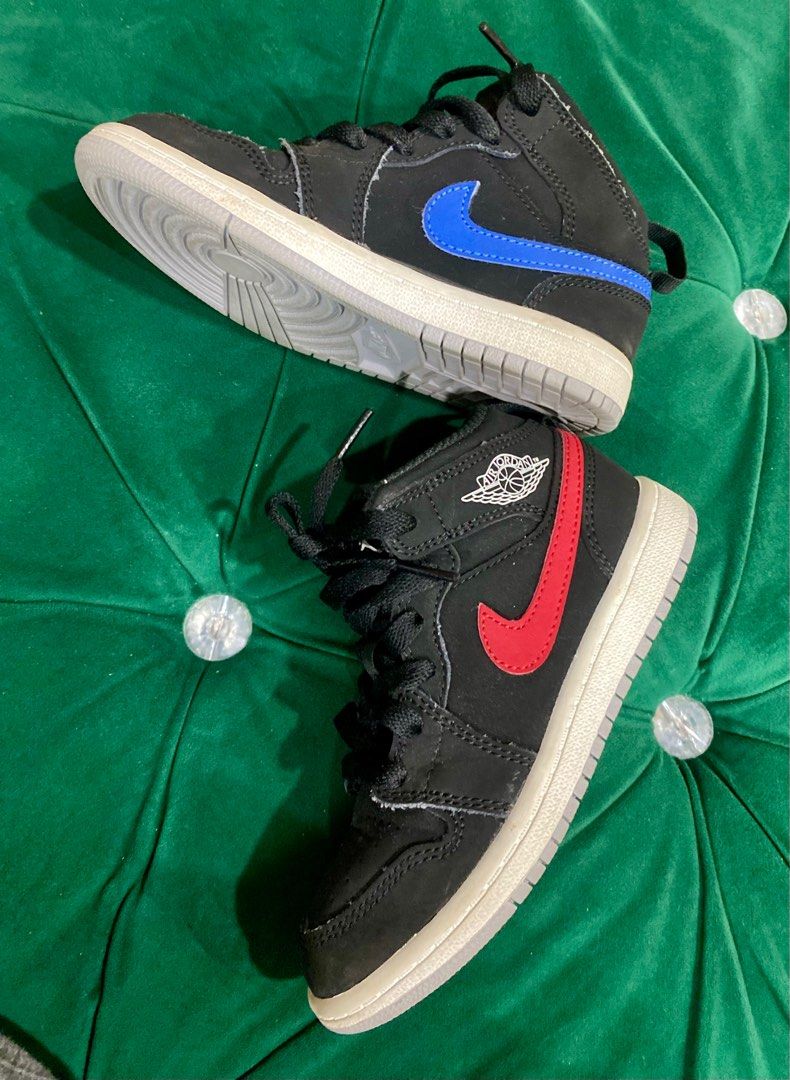 Jordan 1 online mid multicolor kids