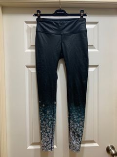 Alo Yoga 深藍色 設計款 瑜珈 長褲 XS號