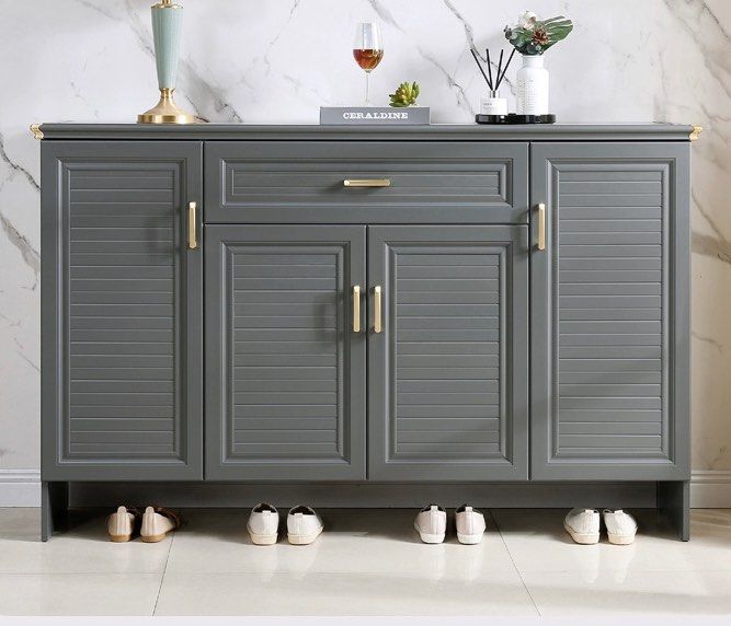 Outdoor Waterproof Sideboard Buffet Table Shoe Shoe Rack